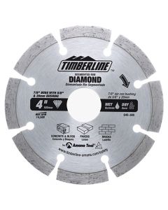 Timberline 640-300 4" Wet/Dry Segmented Rim Diamond Saw Blade