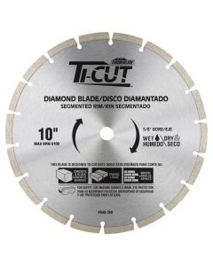 Timberline 640-360 10" Wet and Dry Segmented Rim Diamond Saw Blade
