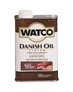 Rockler 33982 Watco Black Walnut Quart Danish Oil Finish