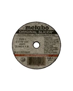 Metabo 655342000 6" A60XL Longlife Original Slicer Cutting Disc