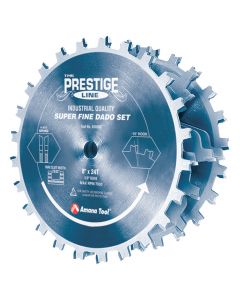 Amana Tool 658060C Electro-Blu Prestige 8" Carbide Tipped Dado Set