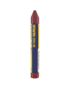 Irwin 66401 Strait Red 4-1/2" Yellow Wax Lumber Crayons