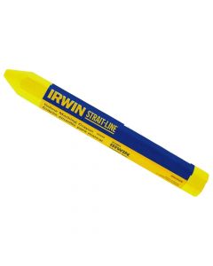 Irwin 66406 Strait Line 4-1/2" Yellow Wax Lumber Crayons