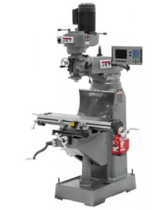 JET 690144 JVM-836-1 Milling Machine with ACU-RITE 200S DRO and X Powerfeed Installed