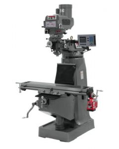 JET 690408 JTM-4VS Milling Machine with VUE 3-Axis DRO (Knee) & X-Axis Powerfeed