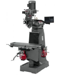 JET 691195 JTM-2 Milling Machine with Newall DP700 2-Axis DRO & X & Y-Axis Powerfeeds