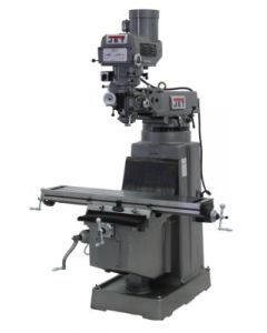 JET 691209 JTM-1050 Milling Machine with Newall DP700 3-Axis DRO & X & Y-Axis Powerfeeds (Quill)