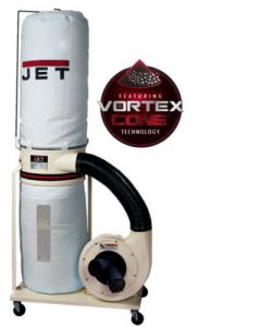 JET 710701K DC-1200VX-BK1 230V Dust Collector 30-Micron Bag Filter Kit, 2HP/1Ph