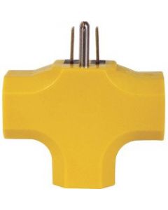 Powerzone 7828007 3-Way Grounded Outlet Tap