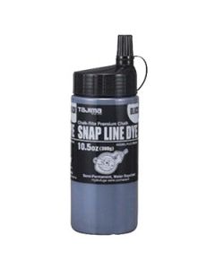 Tajima PLC3-BK300 10.5oz Black Snap Line Dye Ultra-Fine Powdered Chalk