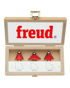 Freud 89-250 Carbide Tipped Chamfer Router Bit Set
