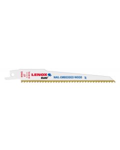 Lenox 21062956GR 9" 6T Gold Power Arc Curved Wood Reciprocating Saw Blade