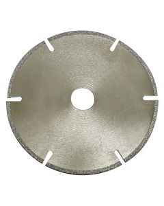 Dynabrade 93658 3" 40 and 50 Grit Gulleted and Slotted Diamond Cut-Off Wheel