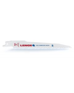 Lenox 20572656R 6" 6T Bi-Metal Wood-Cutting Reciprocating Saw Blade