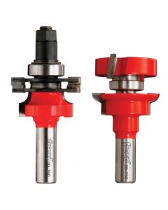 Freud 99-760 Round Over Premier Adjustable Rail and Stile Router Bit, 1-11/16 x 3-3/4 inch, Carbide
