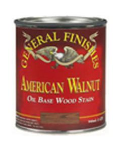 General Finishes 35983 Quart American Walnut Oil Based Wood Stain