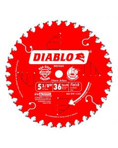 Freud Diablo D0536X 5-3/8" 36T ATB Cordless Trim Circular Saw Blade