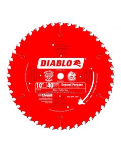Freud Diablo D1040X 10" 40T ATB Circular Saw Blade