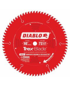 Freud D1072CD Diablo Trex 10" Carbide Circular Saw Blade