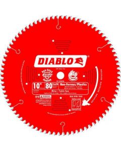 Freud Diablo D1080N 10" 80T ATB Circular Saw Blade