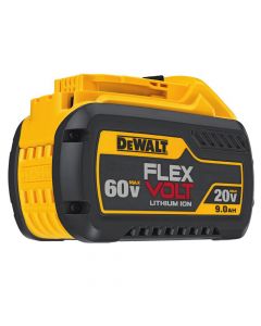 DeWalt DCB609 FlexVolt 20V/60V MAX Lithium-Ion Battery Pack, 9.0Ah