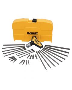 DeWalt DWHT70265 Ratcheting 31 Piece T-Handle Hex Key Set