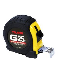 Tajima G-25BW G-Series 1" x 25' Shock-Resistant Measuring Tape