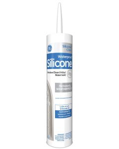 GE Adhesives GE012A Joint Sealant Window & Door Sealant, Silicone, 10.1 oz