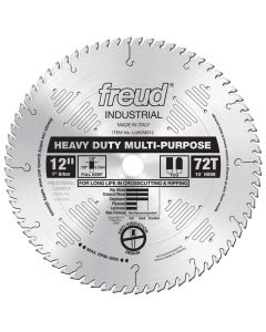 LU82M012 Freud 12" Heavy Duty Multi-Purpose Wood Cutting Saw Blade