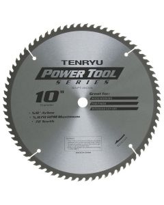 Tenryu PT-25572A Power Tool 10" x 0.098" 72T Tungsten Carbide Tipped Saw Blade