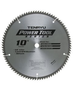 Tenryu PT-25590 Power Tool 10" x 0.091" 90T Tungsten Carbide Tipped Saw Blade