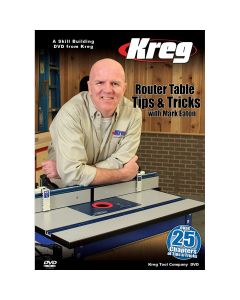 Kreg V09-DVD Router Table Tips & Tricks with Mark Eaton DVD