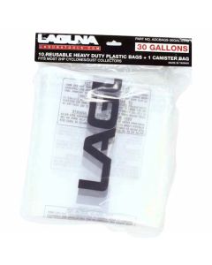 Laguna ADCBAGS-30GAL-0145 Reusable Heavy Duty Plastic Dust Collectors Bags, 10 Pack