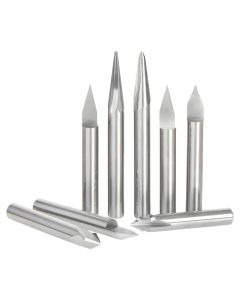 Amana Tool AMS-163 1/4" 8 Piece Signmaking and Engraving CNC Router Bit Set