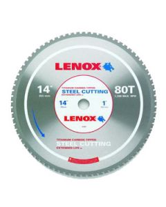 Lenox 21891ST140080CT 14" Metal Cutting Circular Saw Blade