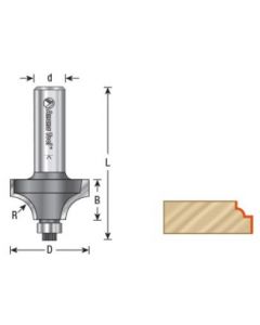Beading Router Bits with Ball Bearing Guide