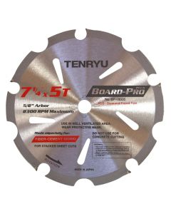 Tenryu BP-18505 Board-Pro Plus 7-1/4" x 5T Poly-Crystalline Diamond Saw Blade