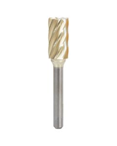 Amana Tool BURS-088NF 1/2" Solid Carbide Cylindrical Shape with End Cut Burr Bit