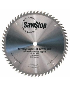 SawStop CB104-184 10" 60-Teeth Combination Saw Blade
