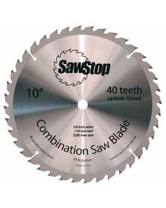 SawStop CNS-07-148 10" 40-Teeth Circular Saw Blade