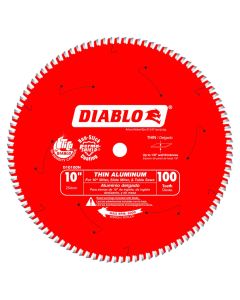 Diablo Tools D10100N 10" Thin Aluminum Cutting Saw Blade