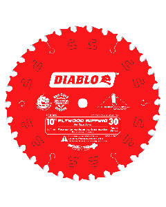 Diablo D1030 10" Carbide Tipped Ripping Circular Saw Blade