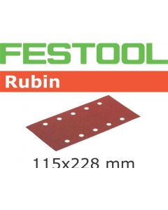 Festool 484406 4-1/2 x 9" Rubin P100 Grit Abrasive Sheet for RS 100, RS 100 C, RS 200 Sander, 50/Pack