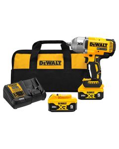 DeWalt DCF900P2 1/2" 20V Max XR Cordless High Torque Impact Wrench with Hog Ring Anvil