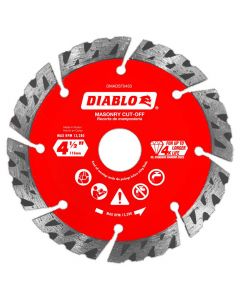 Freud Diablo DMADST0450 4‑1/2" Diamond Segmented Turbo Cut‑Off Discs for Masonry