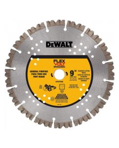 DeWalt DWAFV8900 FlexVolt 9” x 7/8" Diamond Cutting Wheel