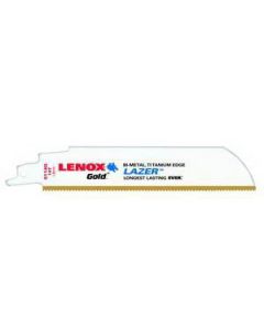 Lenox 21067614GR 6" 14T Gold Power Arc Curved Metal Reciprocating Saw Blade