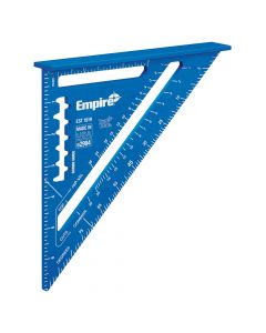Empire E2994 True Blue 7" Laser Etched Rafter Square