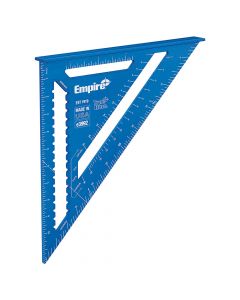 Empire E3992 True Blue 12" Laser Etched Rafter Square