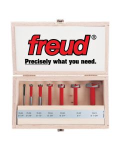 Freud FC-107 1/4" - 1‑3/8" Right Hand Forstner Drill Bit Set